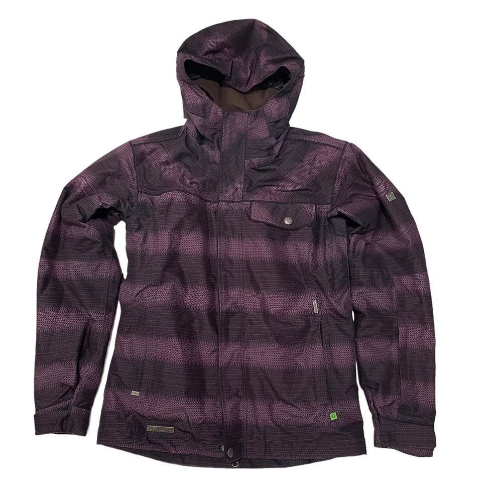 Planet Earth Jessy Jacket 2011 Women Medium Snowboarding Coat Purple 86918